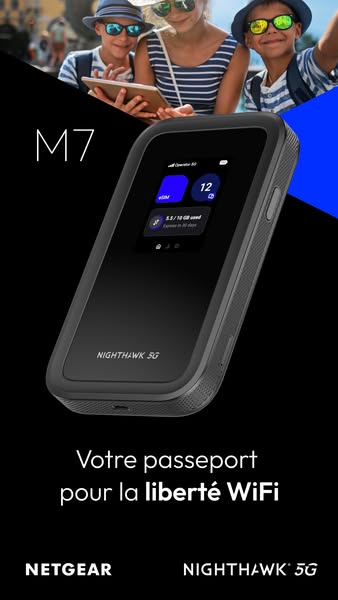 Nouveau routeur mobile M7
