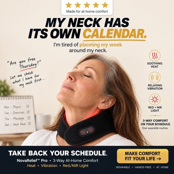 The 3-in-1 Neck Comfort Solution