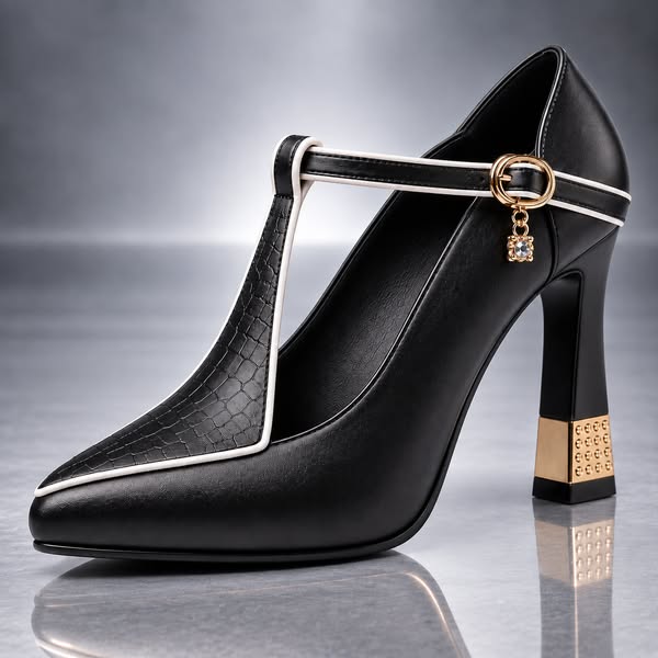 Mirabel T-Strap Heel