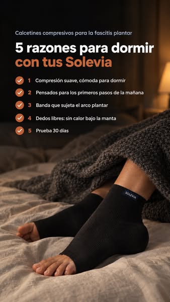 Calcetines para la fascitis plantar