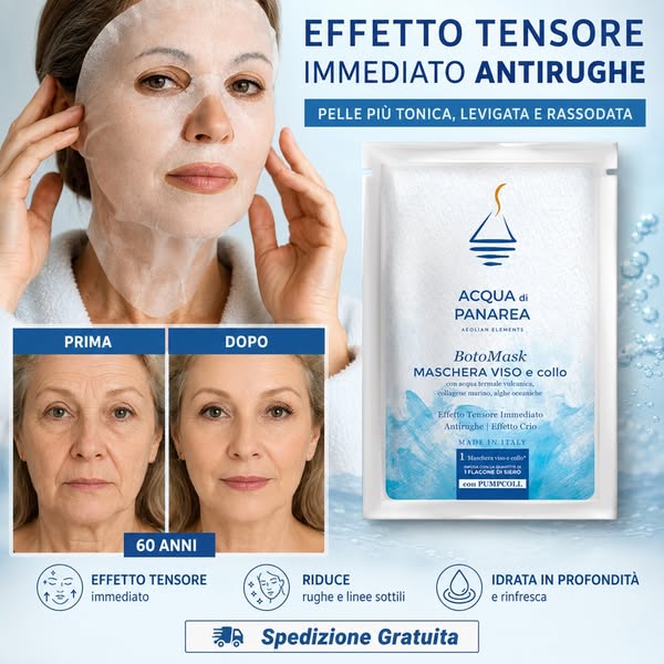 Pelle idratata, morbida e luminosa