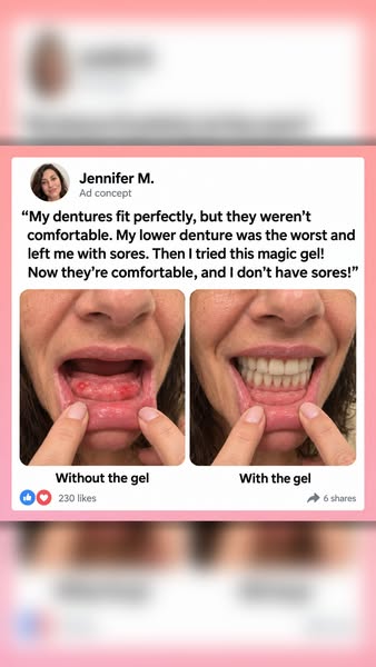 Say Goodbye to Denture Adhesive Hassles