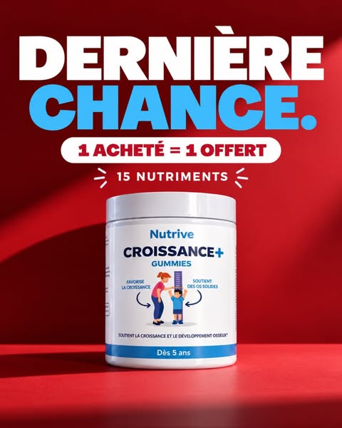 1 acheté, 1 OFFERT !