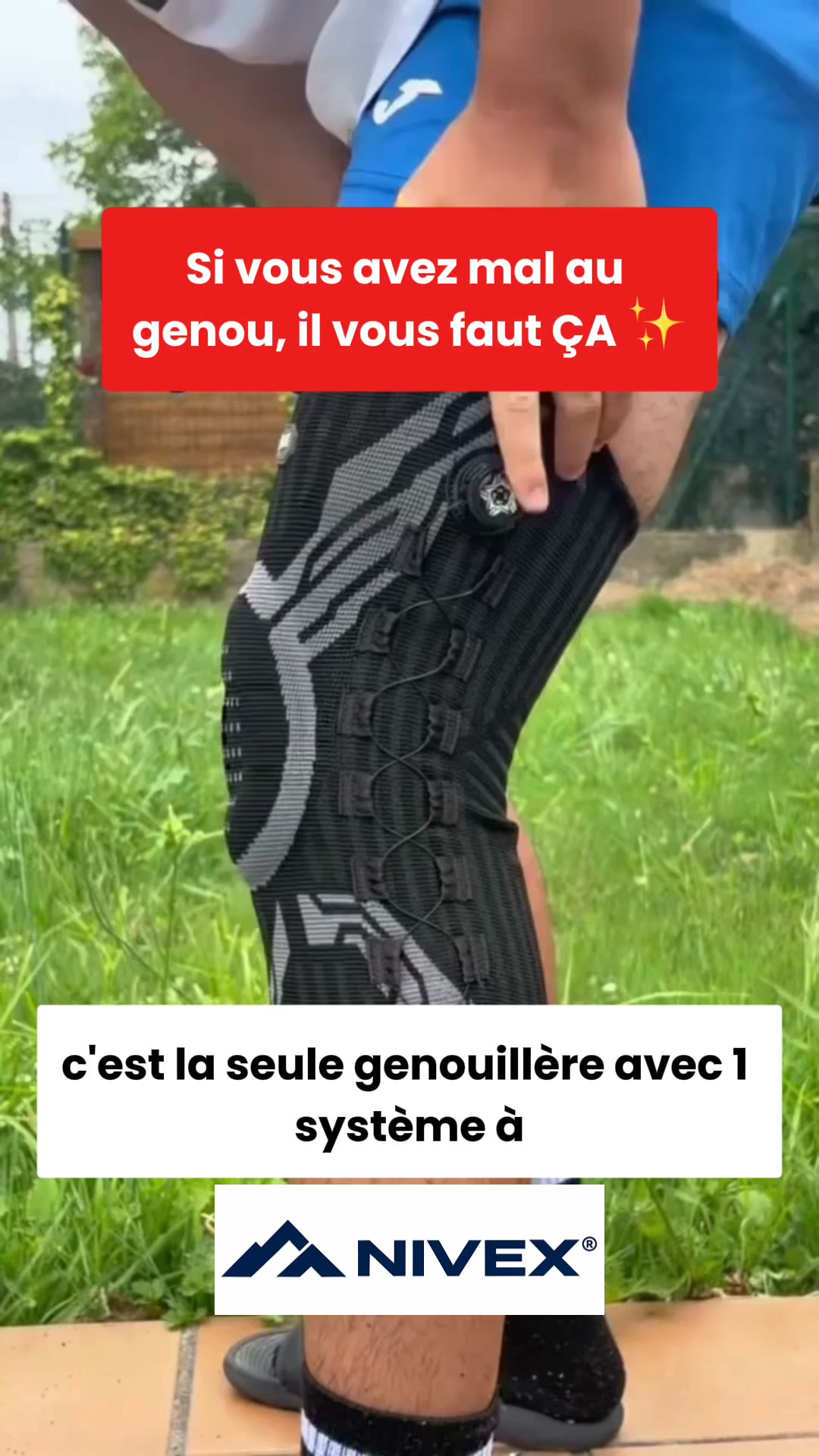 Plus de maintien. Plus de stabilité. Plus de liberté
