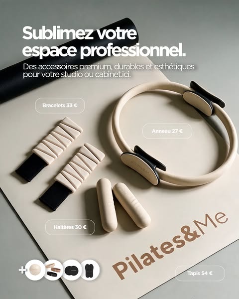 Kit Pilates 8 essentiels à 157€HT