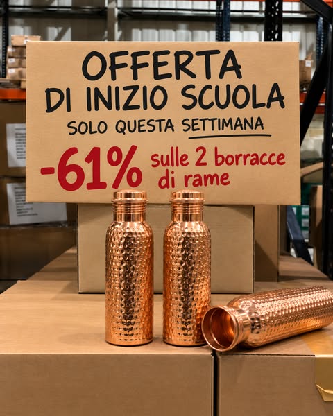 Puro rame. Garanzia a vita. Spedizione gratuita. Alma Pure™: l’investimento benessere che meriti.