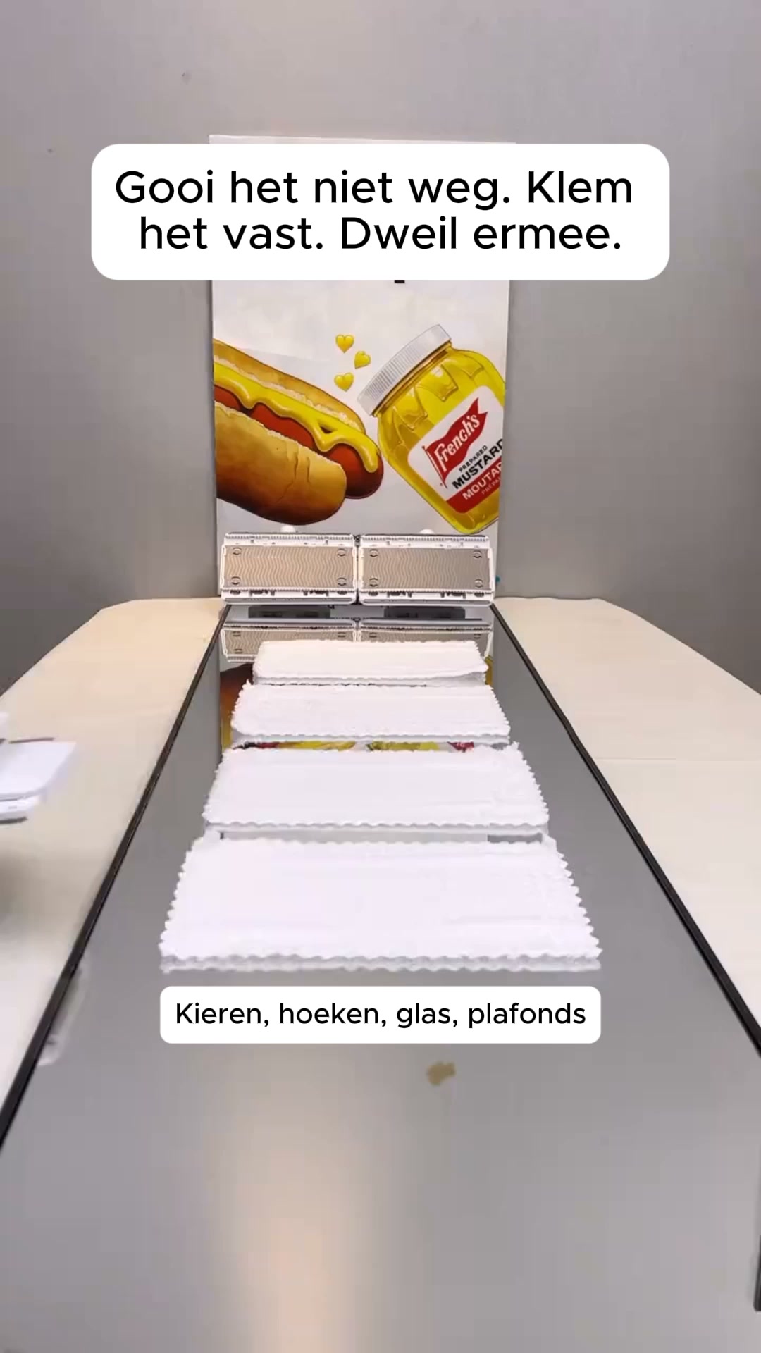 Ik kan niet meer zonder deze dweil