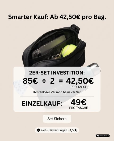 Gassi-Bag 2er-Set: Dein Preisvorteil.