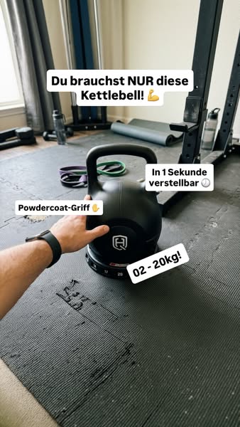 7-in-1: Effektives Ganzkörpertraining mit nur einer Kettlebell
