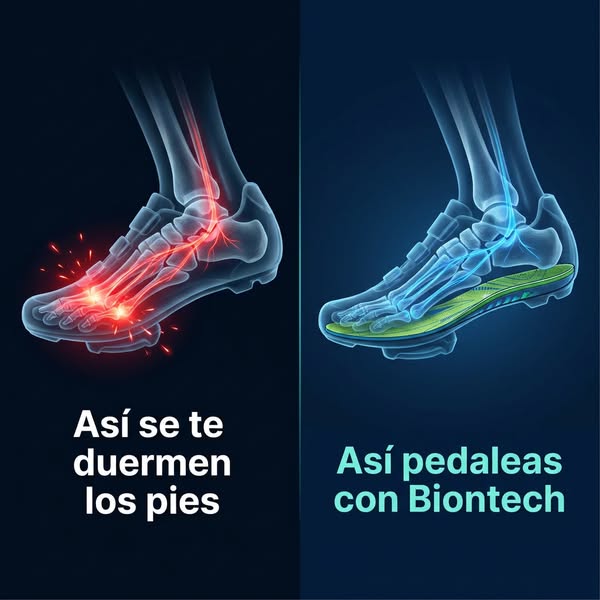 Pedalea sin hormigueos