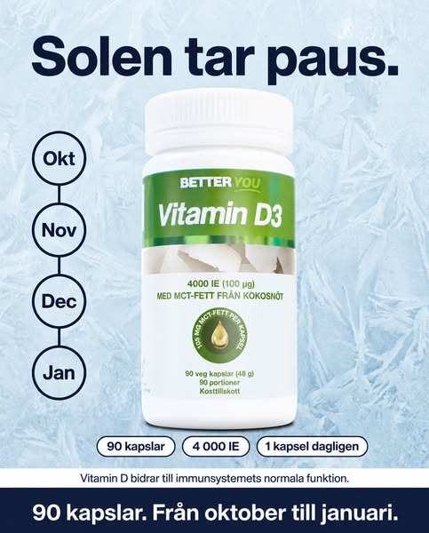 Vitamin D3 4000 IE + MCT-FETT