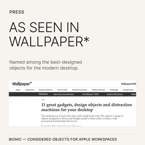 As Seen in Wallpaper*
