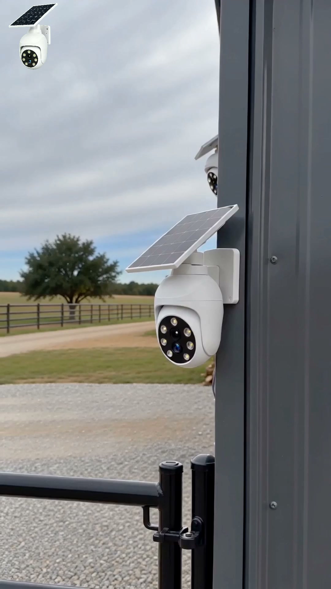 A "security camera" that doesn't need electricity.