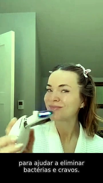 Massageador EMS para Pescoço – Efeito Firmador + Microcorrente