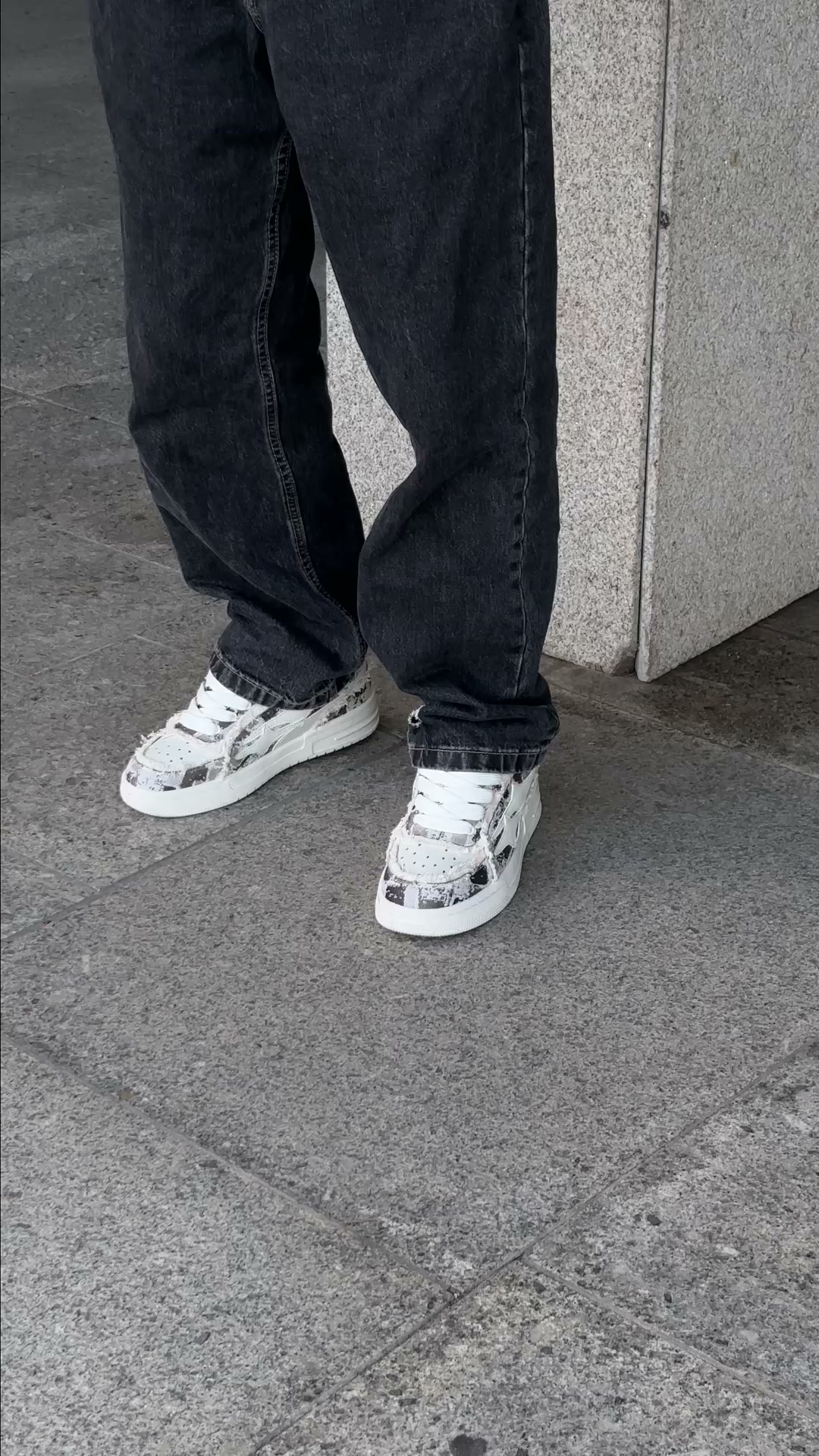 "AIRLINE" Dust Grey Sneakers