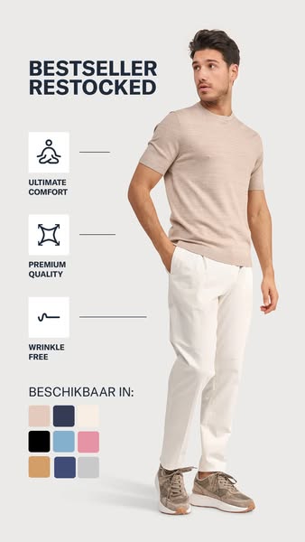 Nieuw: Luxe Knitted T-shirt
