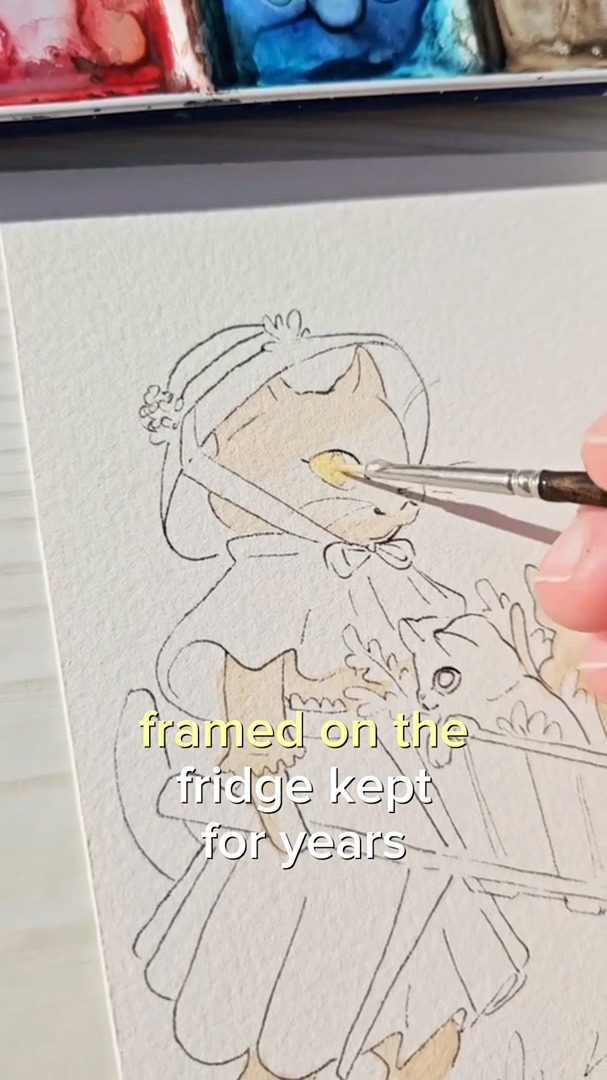 Paint your first ink cat this weekend