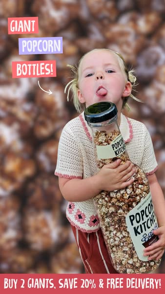 Giant Bottles. Giant Smiles