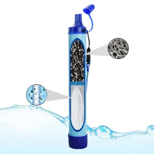 Waterfilter voor noodpakket