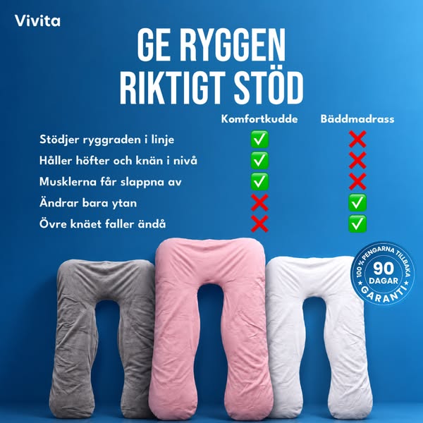 Komfortkudden är nu på rea!