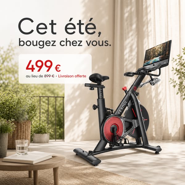 Votre meilleure forme commence à la maison — commandez votre YESOUL dès aujourd’hui