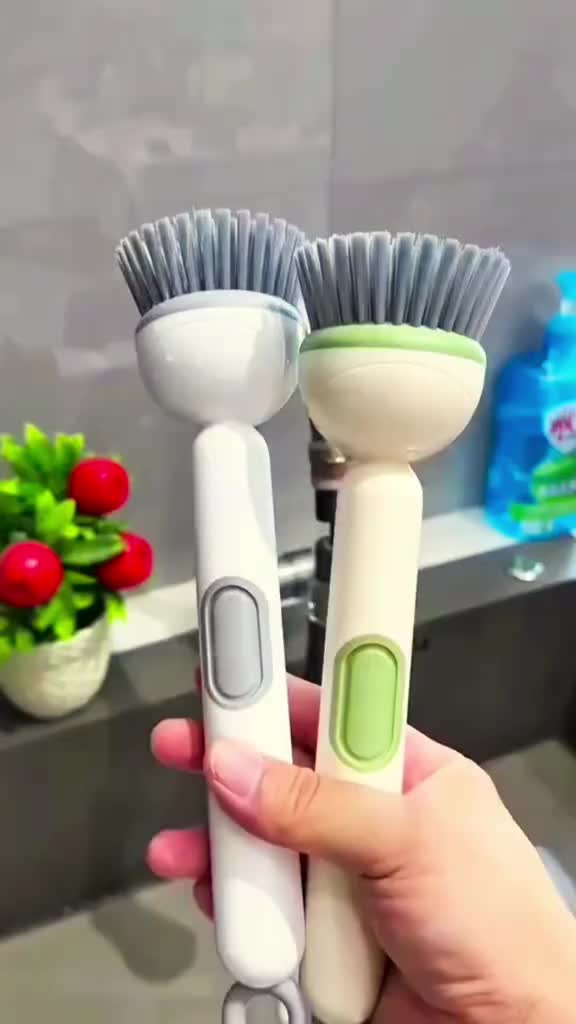 Long-Handle Rotary Scrubber