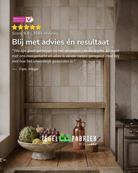Tegelfabriek Nederland | Ruim Assortiment | Scherpe Prijzen