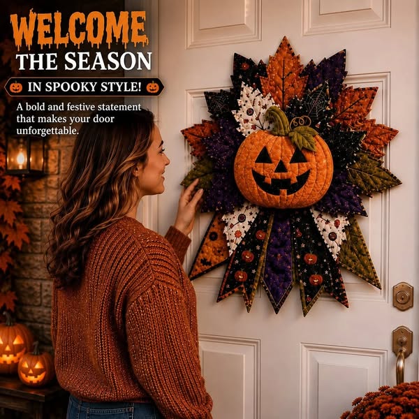 Beginner-Friendly Handmade Quilted Door Bow DIY Sewing Kit