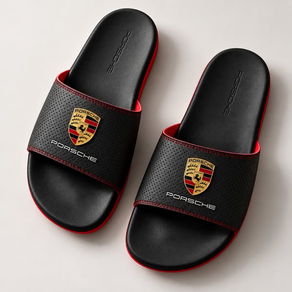 Porsche Driven By Dreams Custom Leather Sandals