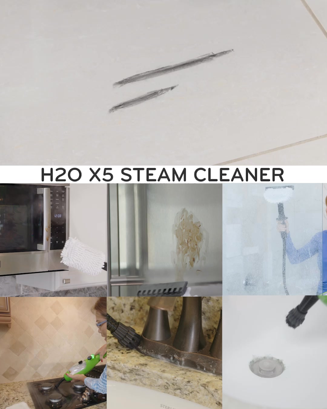 H2O X5 - The Ultimate 5-in-1 Steam Cleaner!