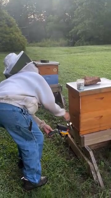 O dispositivo de sublimação de ácido oxálico INSTANTVap controla eficazmente os ácaros Varroa, protegendo a saúde das abelhas!