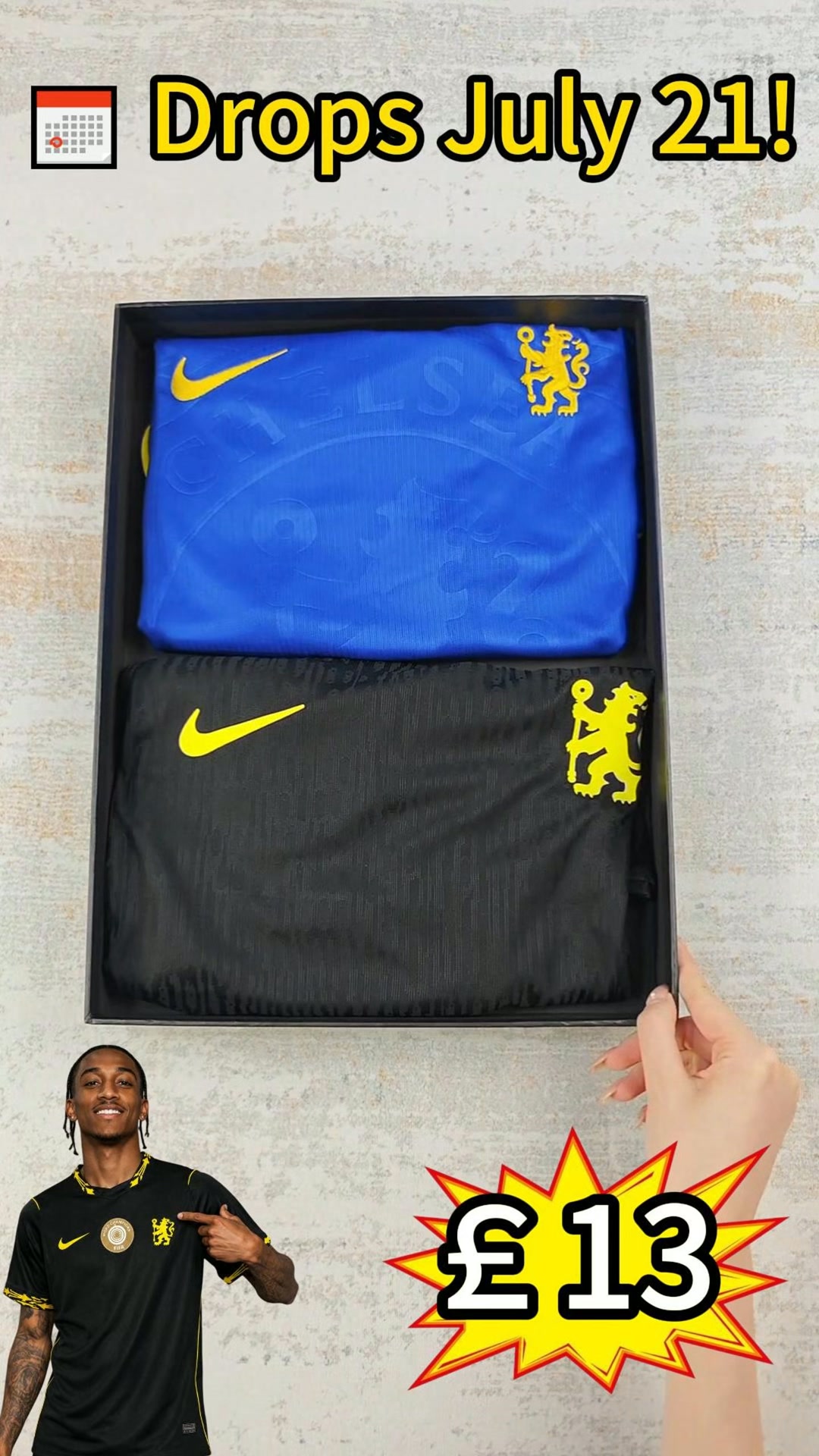 Drops July 21!– Only £13!