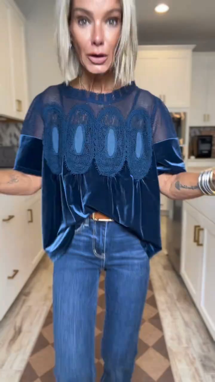 The Velvet Lace Top for Every Holiday