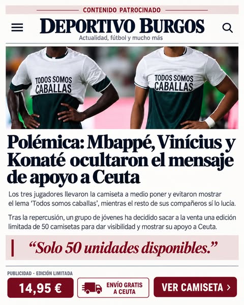 Ya disponible: Camiseta Ceuta