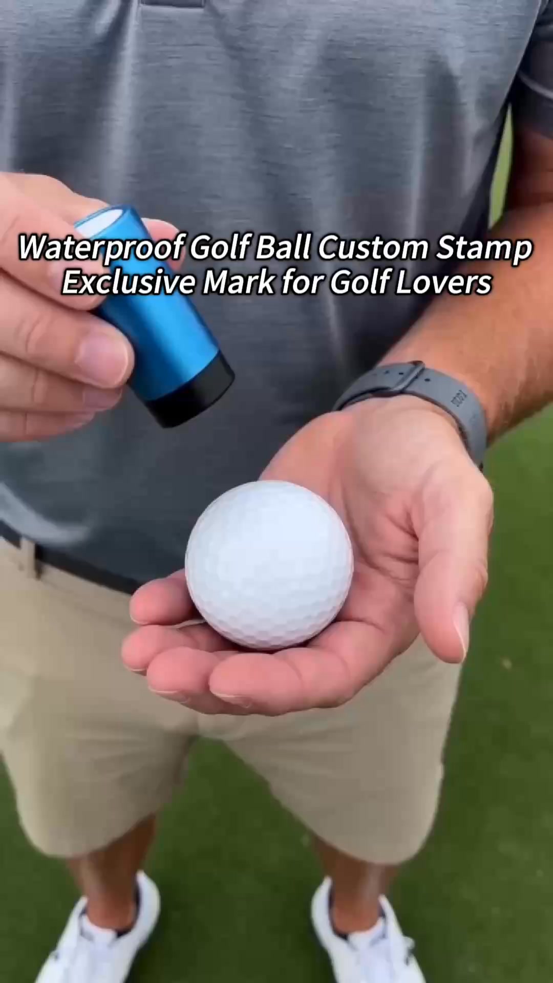Golf Memory Keepsake Stamp