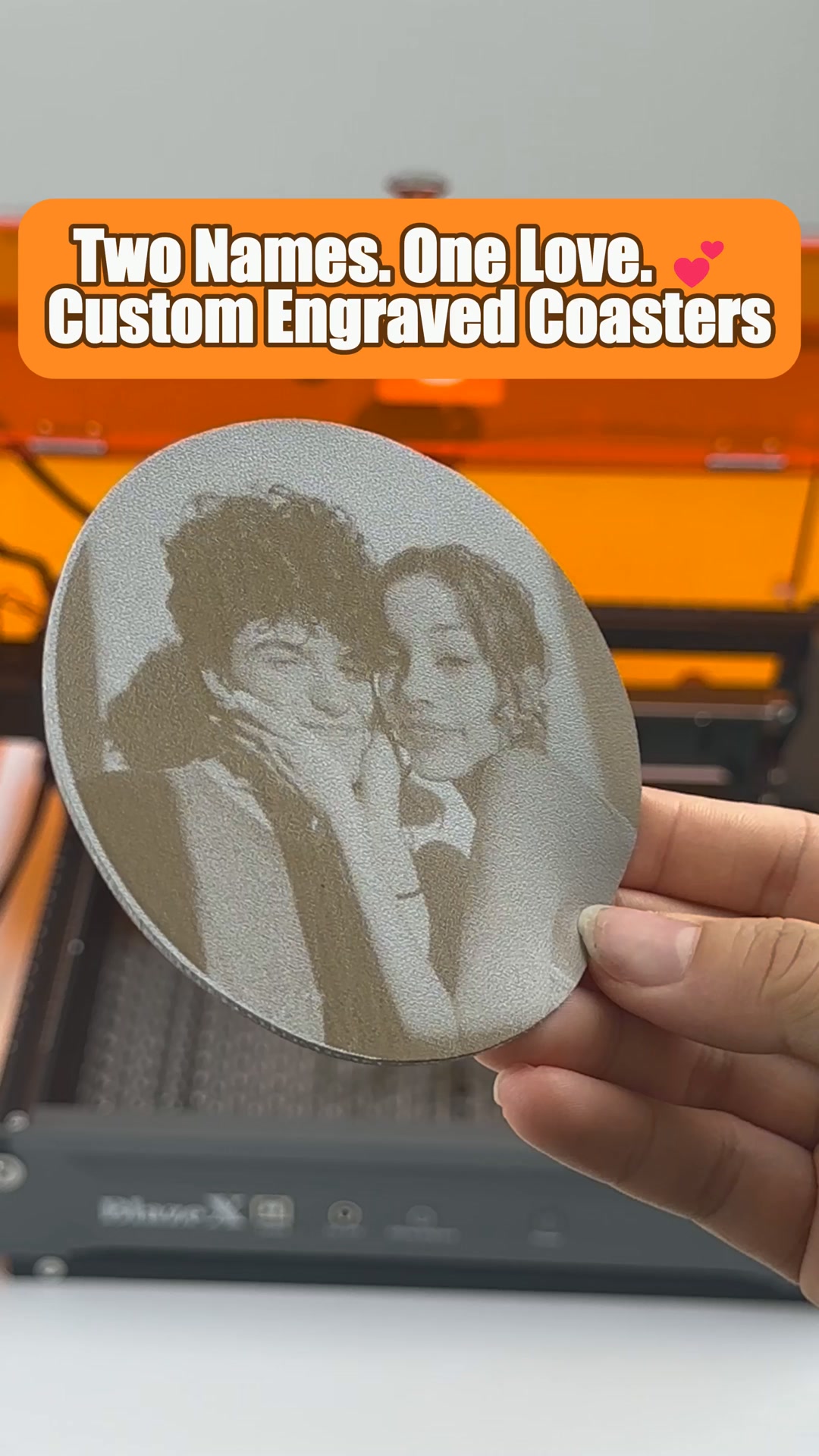 Create Custom Engraved Photo Coasters Today!