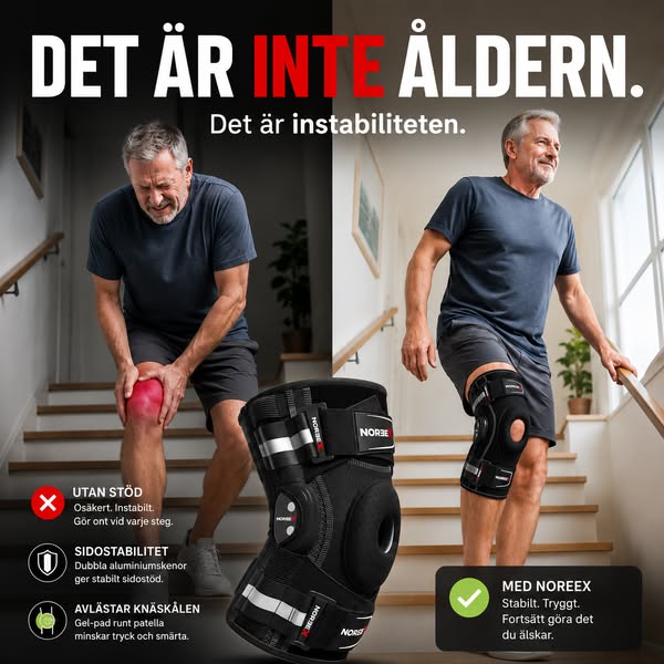 Stabilitet för trötta knän