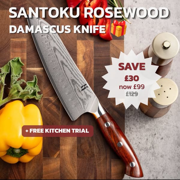 Chop like a chef. £99 instead of £129