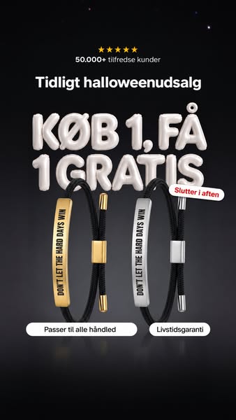 KØB 1, FÅ 1 GRATIS I DAG