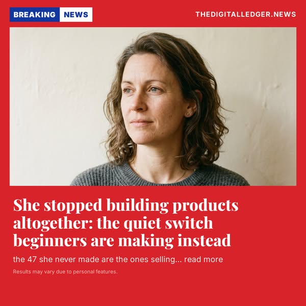 She Stopped Building Products
