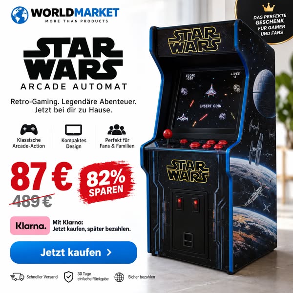 Anúncio de World Market