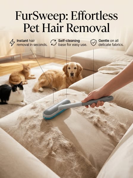 Multifunctional Pet Hair Remover