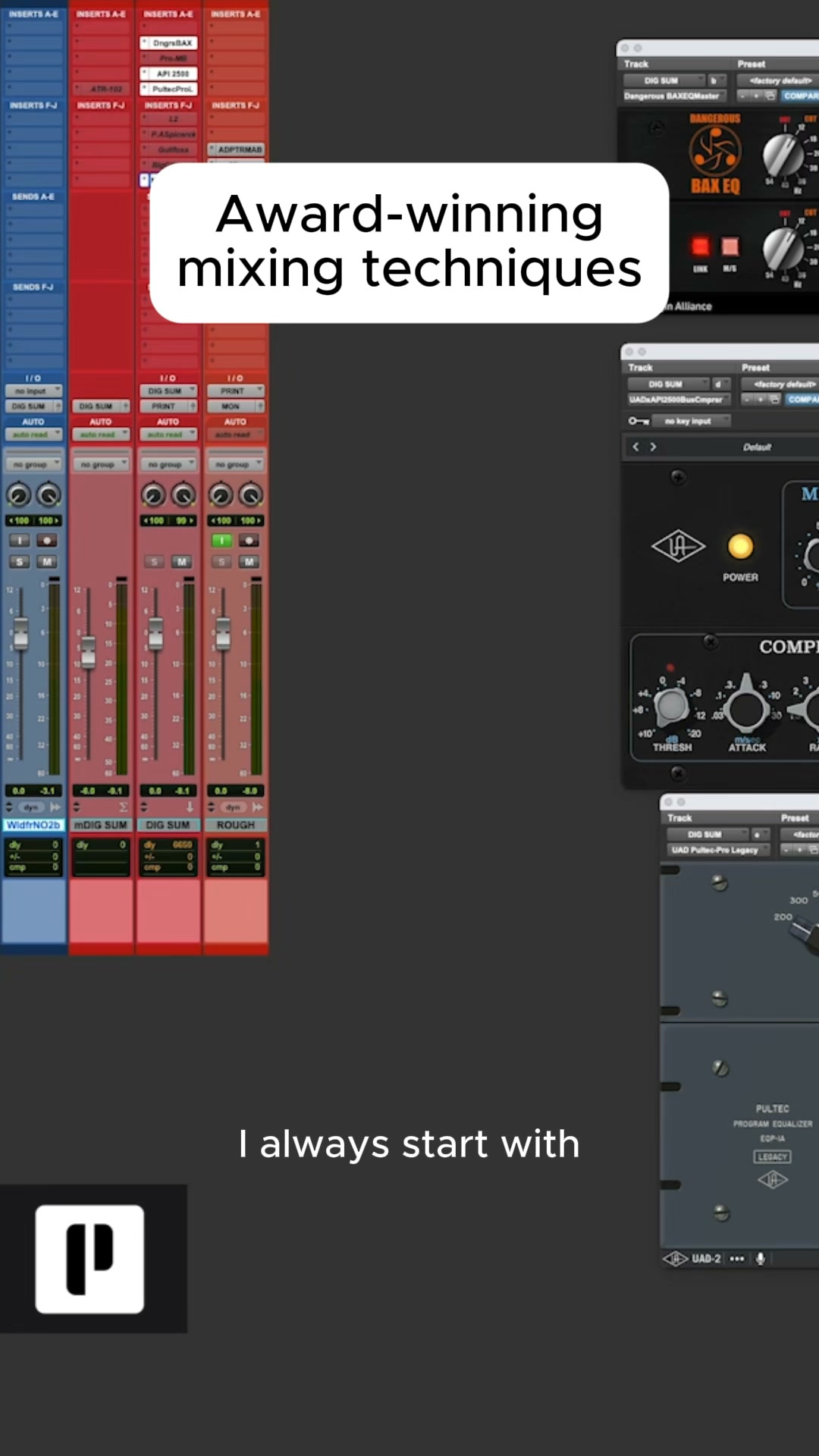 4.9 Stars. 25 Minutes. Mix Bus Mastery.