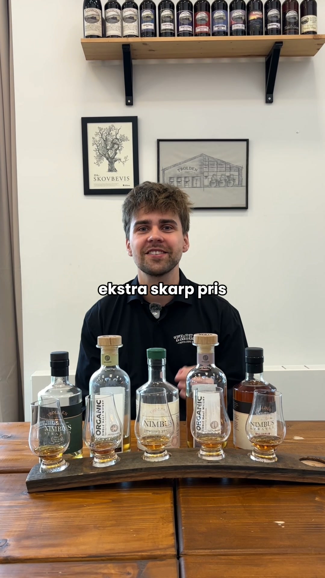 Smag 5 forskellige whisky