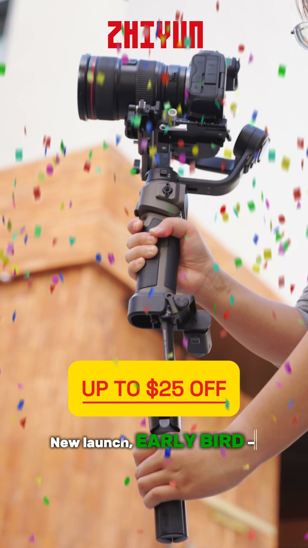 ZHIYUN WEEBILL 5: The Ultimate Solo-Creator Gimbal (或 Built-In AI Tracking | Early Bird $409)