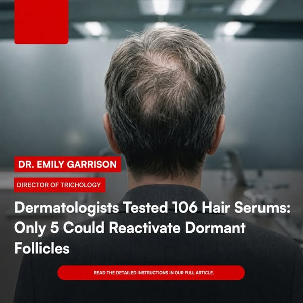Dermatologists Tested 106 Hair Serums: Only 5 Could Reactivate Dormant Follicles