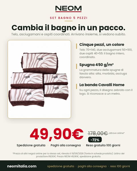Cambia il bagno in un pacco