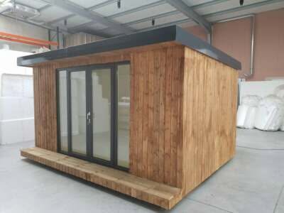4m x 3m Self Build Insulated Garden Office DIY kit, Garden Room, Studio "Mercury | eBay UK