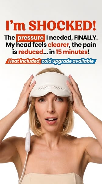 15 Minutes. Migraine Relieved.
