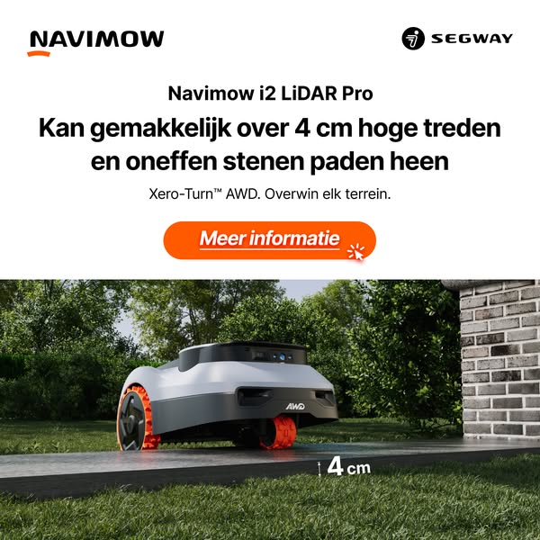 Navimow i2 LiDAR Pro — gratis garage